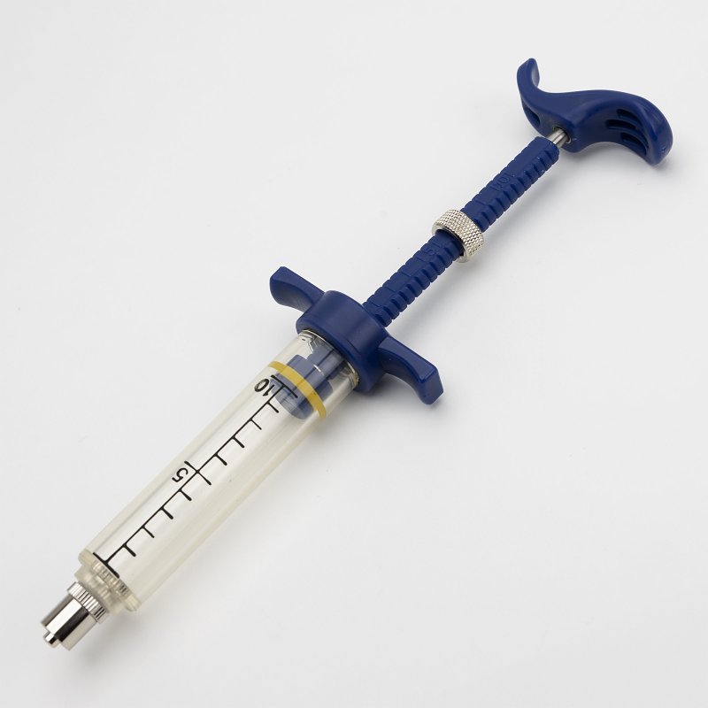 Neogen 9810 Syringe, 10 cc, Nylon, Blue