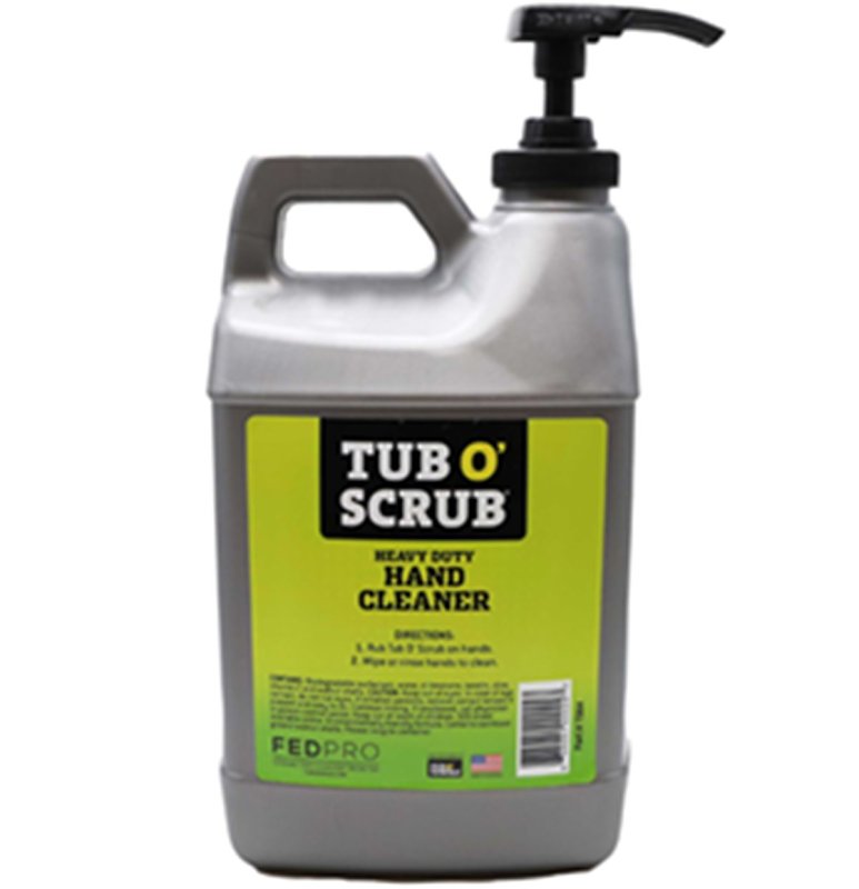 Tub O'Scrub TS64 Hand Cleaner, Liquid, White, Mild Citrus, 0.5 gal Bottle