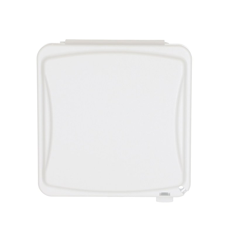 TayMac MM410W Weatherproof In-Use Cover, 3-1/4 in L, 4 in W, 1-Gang, Polycarbonate, White