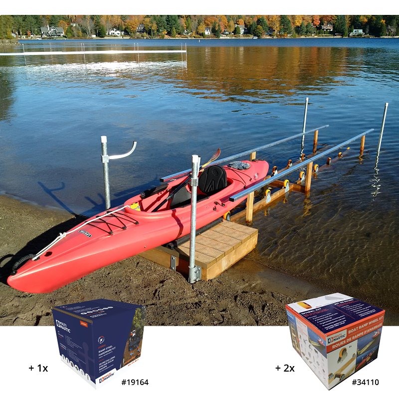 Multinautic 19170 Hardware Kit, For: Multinautic 19290 Wooden Kayak Ramp