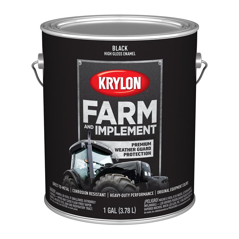 PAINT HIGH GLOSS BLACK 1GALLON