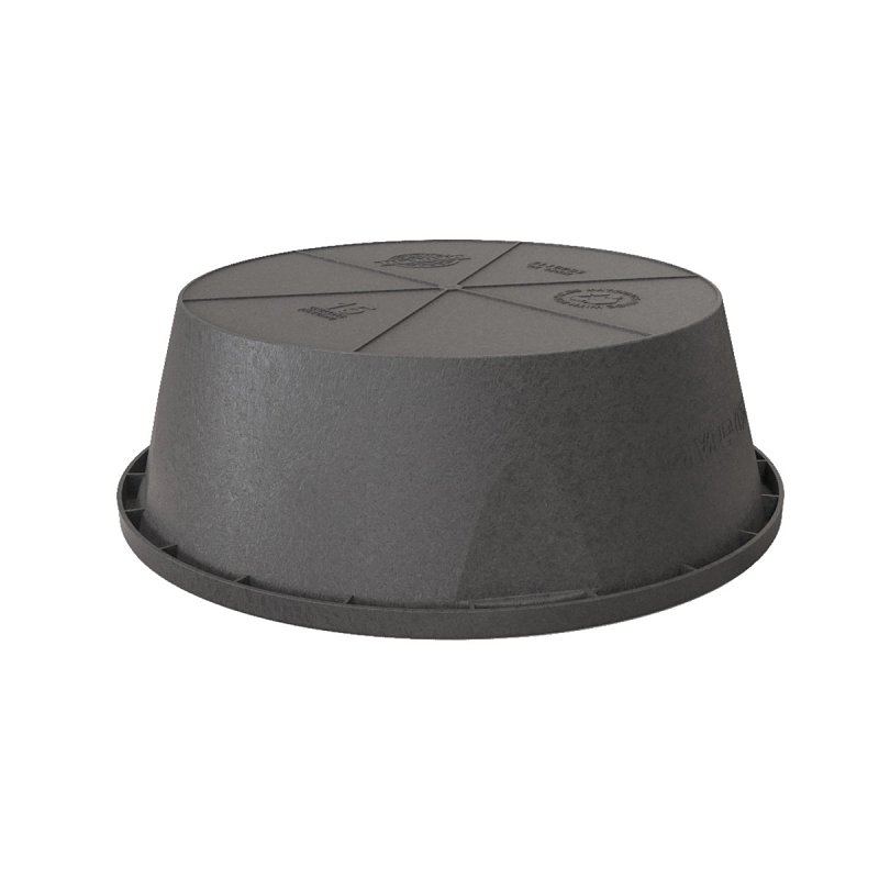 Red Barn 5600115 Flexible Feed Pan, 15 gal, Rubber, Black