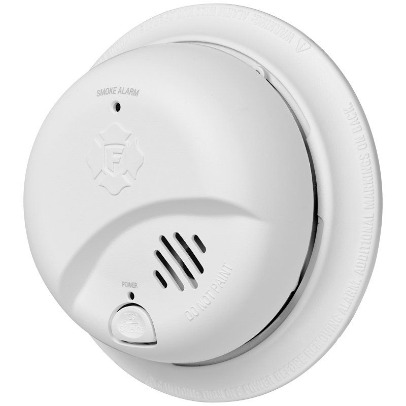 First Alert 1046838 Smoke Alarm, Ionization Sensor, White
