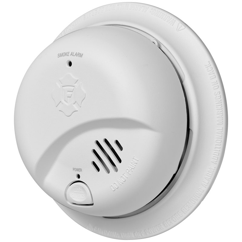 First Alert 1046836 Smoke Alarm, Ionization Sensor, White