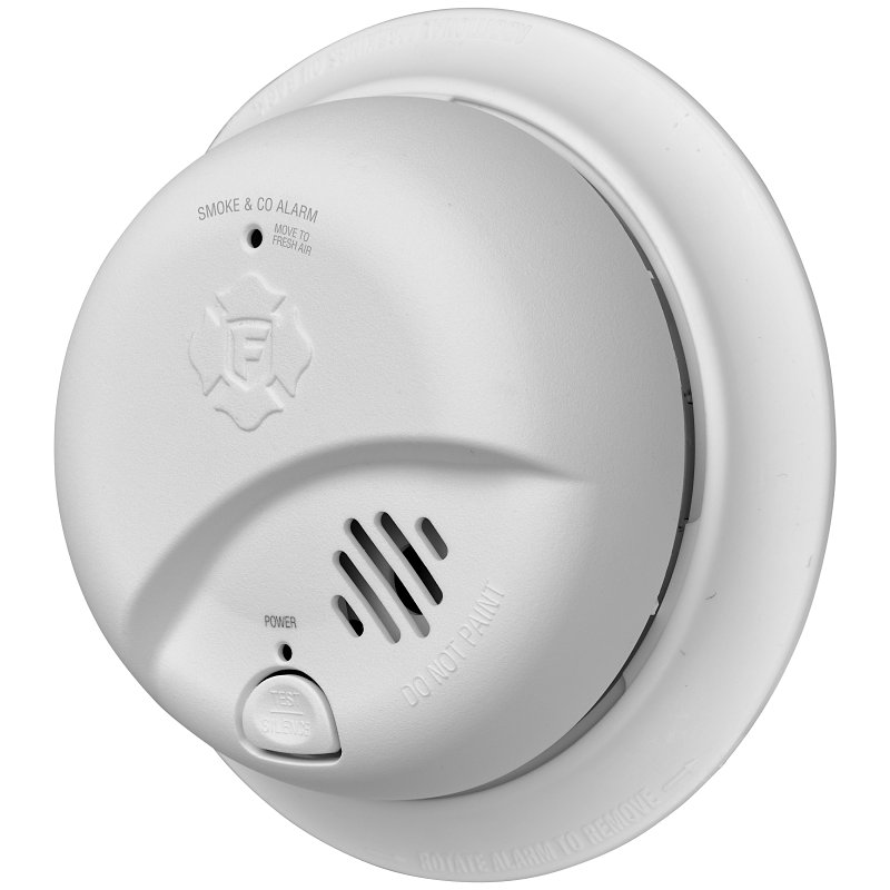 First Alert 1046888 Smoke and Carbon Monoxide Alarm, 85 dBA, Ionization Sensor, White