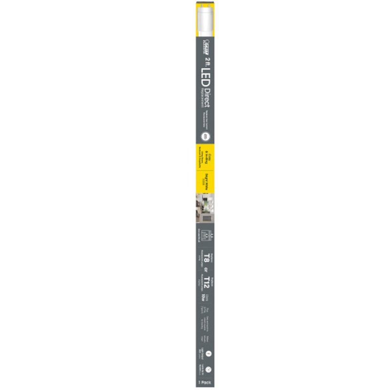 TUBE LT LED T8/12 A 3K 10W 2FT