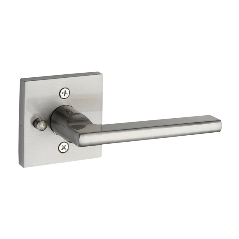 Taymor Professional Pace Line 34-FV009224SN Privacy Square Rose Leverset, Lever Handle, Satin Nickel, Metal