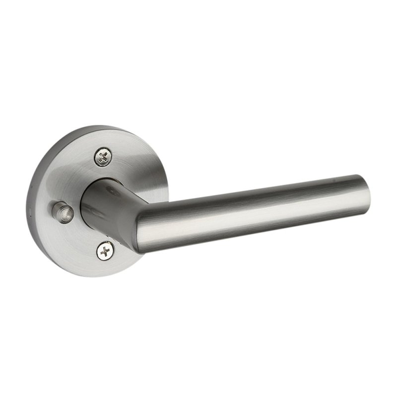 Taymor Professional Cross Flow 34-FV009024SN Privacy Square Rose Leverset, Lever Handle, Satin Nickel, Metal