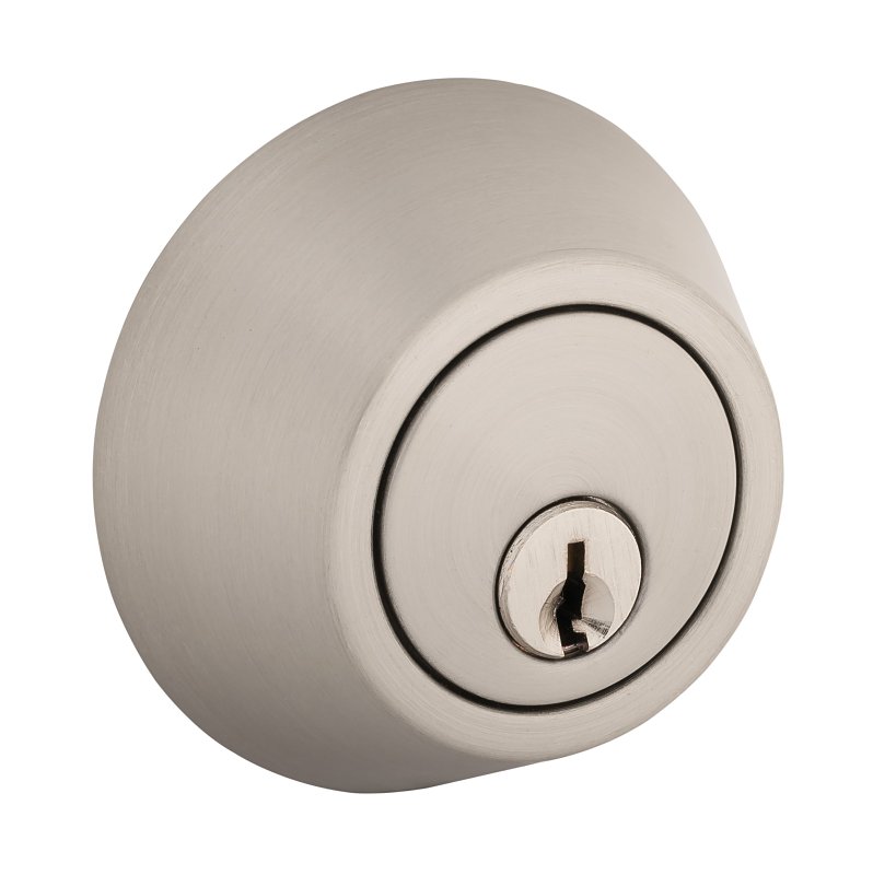 Taymor Epic Lock 35-V216SN Deadbolt, 3 Grade, Keyed Key, Zinc, Satin Nickel, KA Keyway