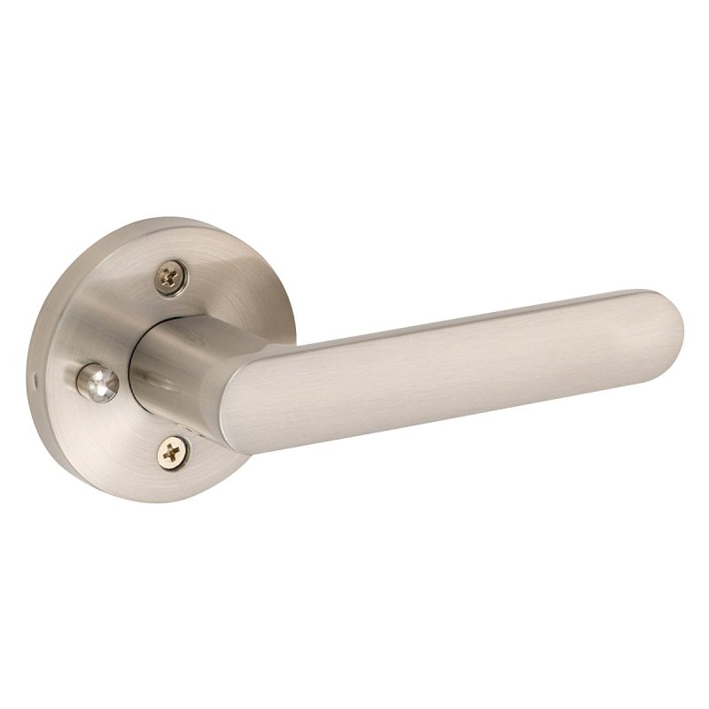 Taymor Professional Free Style 34-FV009424SN Privacy Round Rose Leverset, Lever Handle, Satin Nickel, Metal
