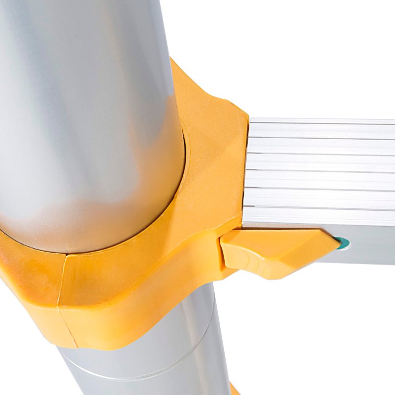Xtend+Climb Home Series 770P Telescoping Ladder, 16-1/2 ft Max Reach H, 13-Step, 250 lb, 1-1/2 in D Step, Aluminum