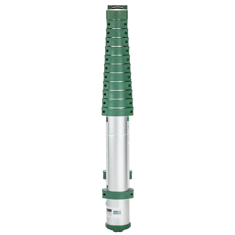 Xtend+Climb Pro Series 780P Telescoping Ladder, 16-1/2 ft Max Reach H, 13-Step, 250 lb, 1-1/2 in D Step, Aluminum