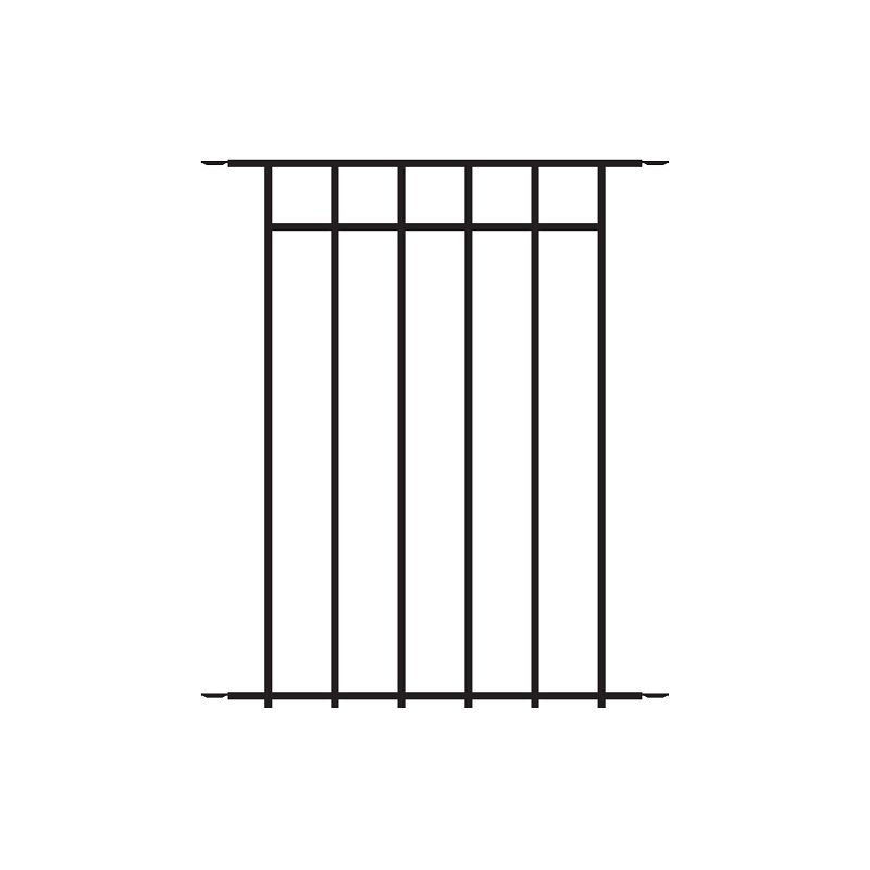 Nuvo Iron CPQF1 Coral Fence Panel, 34 in H