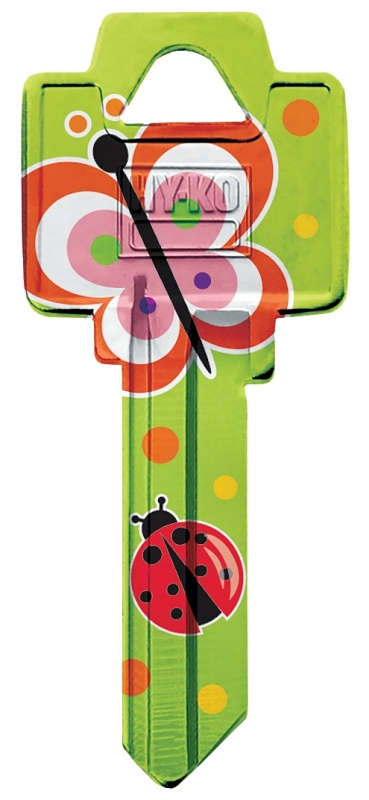 Hy-Ko 16010WR5-20 Key Blank, Ladybug, For: Weiser Locks, WR5-20 Key Number