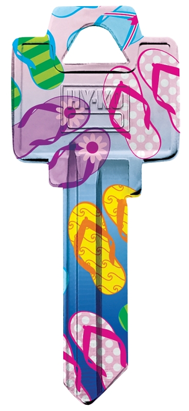 Hy-Ko 16010WR5-23 Key Blank, Flip Flops, For: Weiser Locks, WR5-23 Key Number