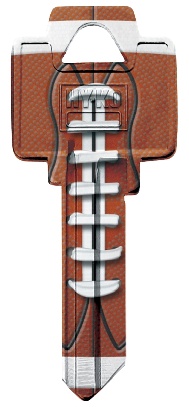 Hy-Ko 16010WR5-25 Key Blank, Football, For: Weiser Locks, WR5-25 Key Number