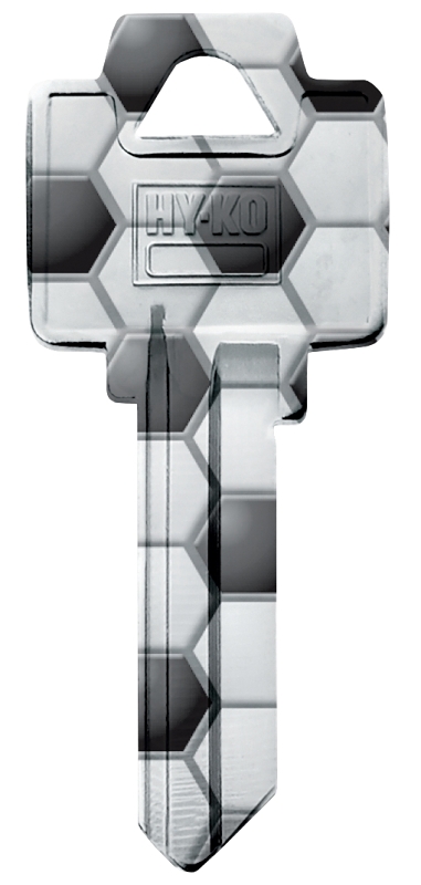 Hy-Ko 16010WR5-28 Key Blank, Soccer, For: Weiser Locks, WR5-28 Key Number