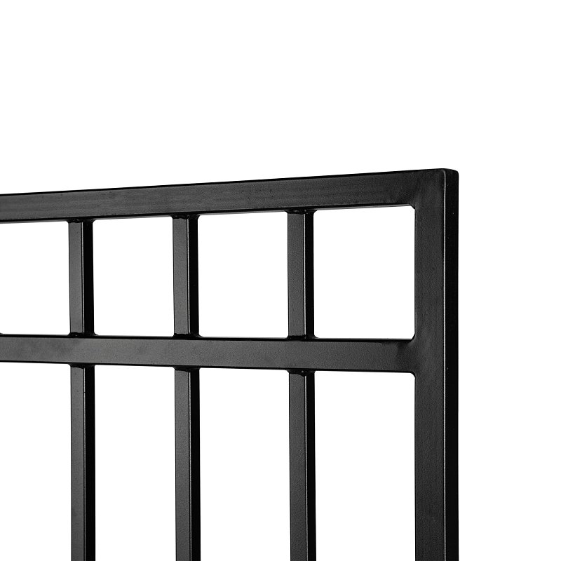 Nuvo Iron Legacy CGRTB4560 Coral Fence Gate, 45 in W Gate, 60 in H Gate, Iron Frame