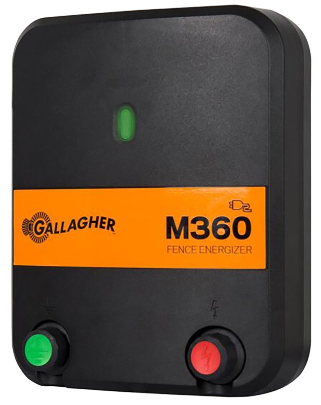 Gallagher G323504 Electric Fence Energizer, 110 V, 95 acre (Typical), 250 acre (Clean) Fence Distance