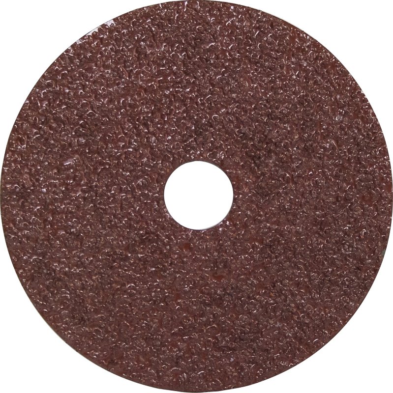 Task T50024B Sanding Disc, 5 in Dia, 24 Grit, Fiber Backing