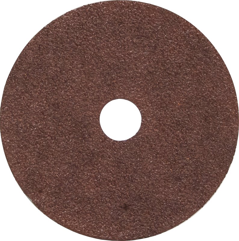 Task T50036B Sanding Disc, 5 in Dia, 36 Grit, Fiber Backing