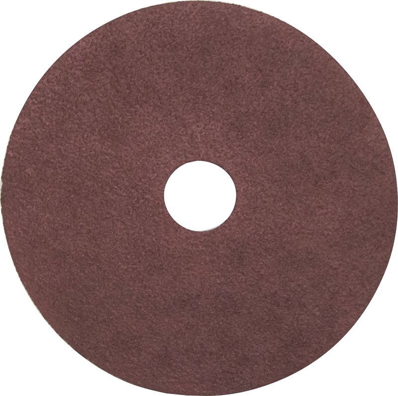 Task T50050B Sanding Disc, 5 in Dia, 50 Grit, Fiber Backing