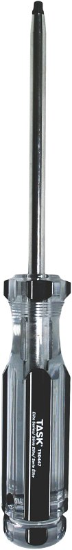 Task T50447 Screwdriver, #3 Drive, Robertson Drive, 5 in L Shank, Cellulose-Acetate Handle