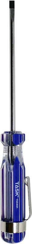 Task Elite Series T50401 Screwdriver, 1/8 in Drive, Slotted Drive, 3 in L Shank, Cellulose Acetate Handle