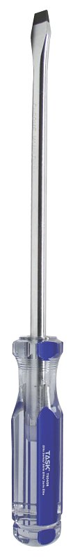 Task Elite Series T50408 Screwdriver, 3/8 in Drive, Slotted Drive, 8 in L Shank, Acetate Handle, Hard-Grip Handle