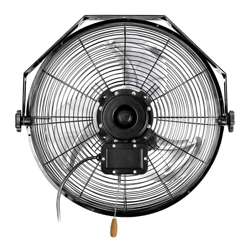 MaxxAir HVWM 18 Wall-Mount Fan, 120 V, 3-Blade, 3-Speed, 1350 cfm Low, 1400 cfm Medium, 1450 cfm High Air
