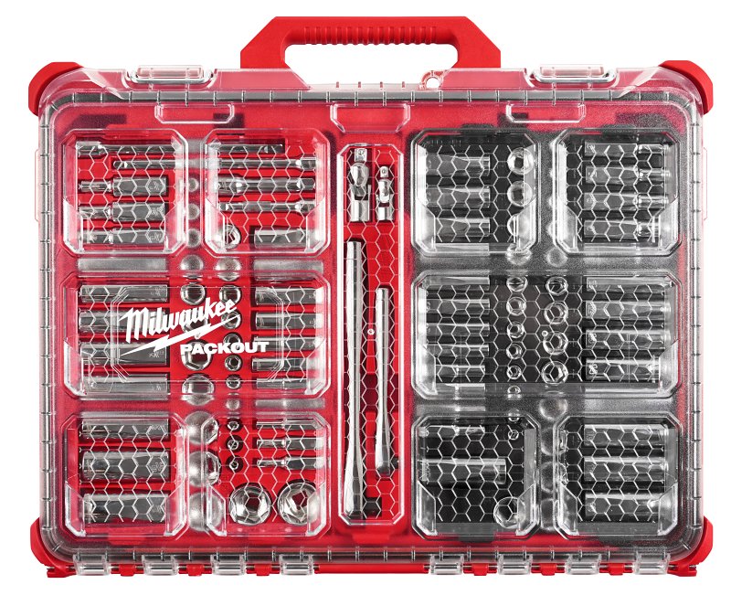 RATCHET & SOCKET SET 1/4&3/8IN