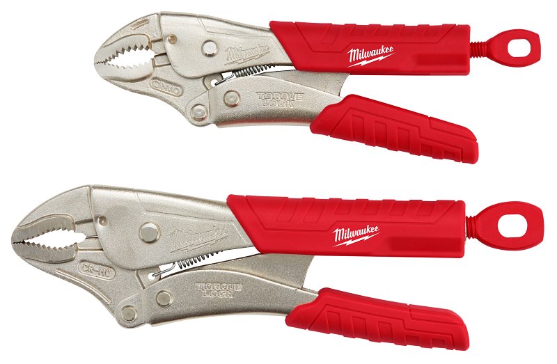 LOCKING PLIER SET CURVED JAW