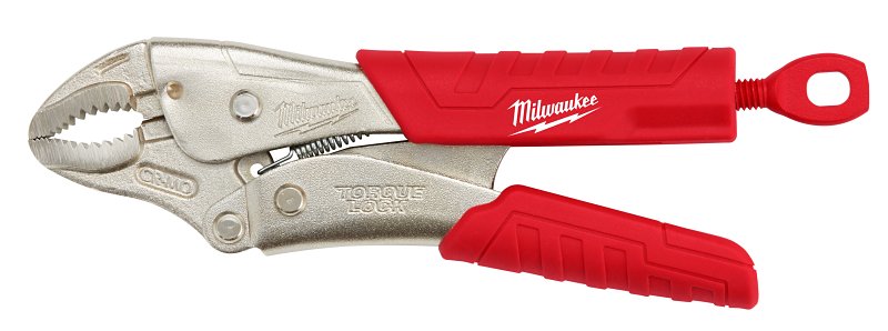 LOCK PLIER CRVD JAW W/GRIP 7IN