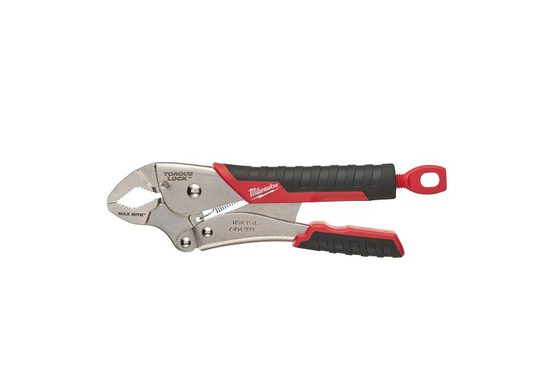 LOCK PLIER CRVD JAW W/GRP 10IN