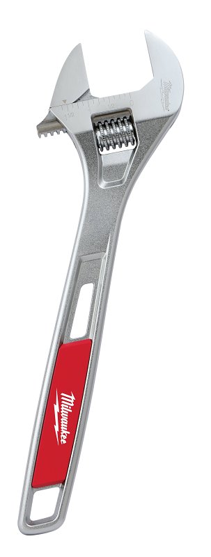 ADJUSTABLE WRENCH CHROME 12IN