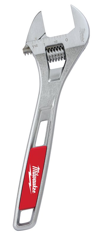 ADJUSTABLE WRENCH CHROME 10IN