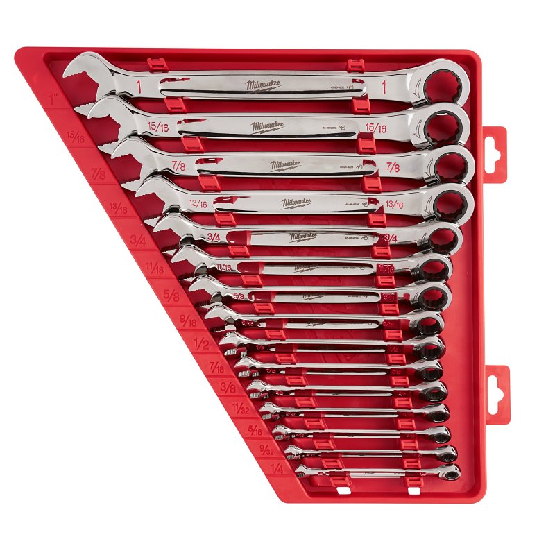 RATCHET COMBO WRENCH SET SAE