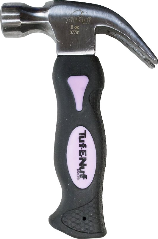 Tuf-E-Nuf Mini Striker Series 07791 Claw Hammer, 8 oz Head