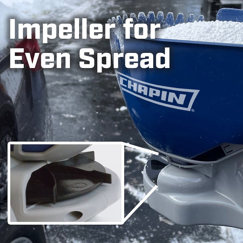 Chapin 8705A Hand Crank Spreader, 1.6 L, Poly