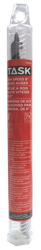Task T20716 Auger Bit, 7/16 in Dia, HCS