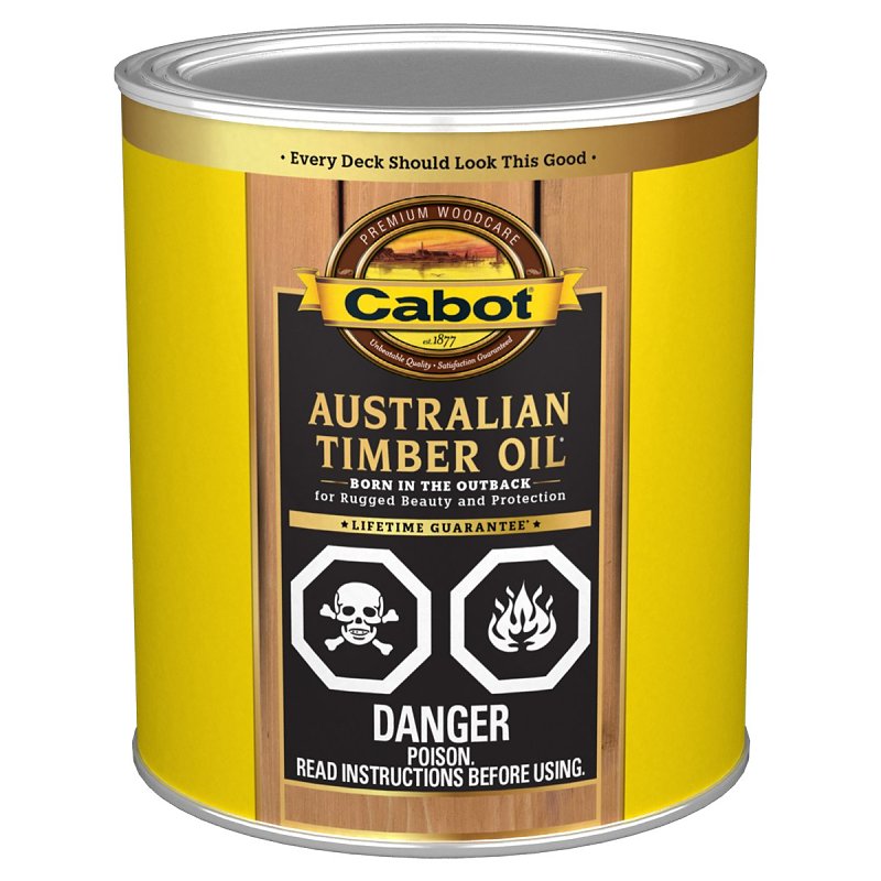 Cabot 19400C Australian Timber Oil, Liquid, 946 mL