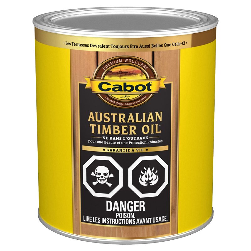 Cabot 19400C Australian Timber Oil, Liquid, 946 mL