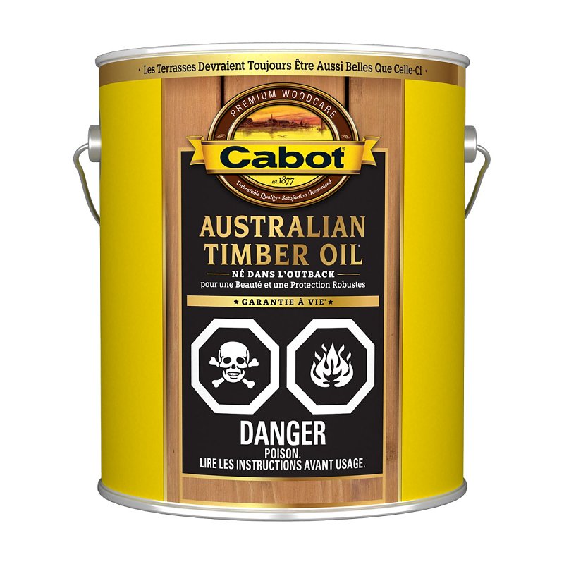 Cabot 19400C Australian Timber Oil, Liquid, 946 mL