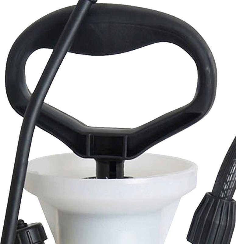 Chapin 2609E Handheld Janitorial/Sanitation Sprayer, 2 gal Tank, Polyethylene Tank, Black/White, 12 in L Wand