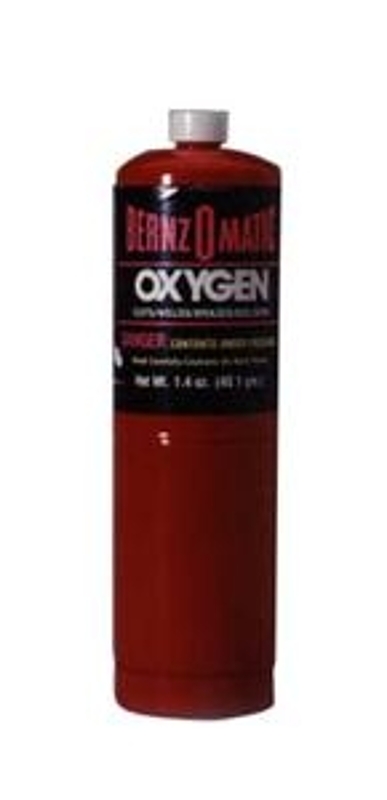 BernzOmatic 304180 Torch Cylinder, Gas Form, Oxygen, 1.4 oz