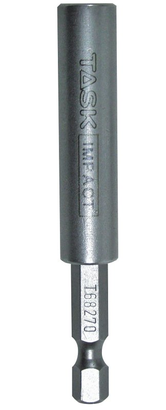 Task T68270 Magnetic Bit Holder, 3/16 in Drive, Steel