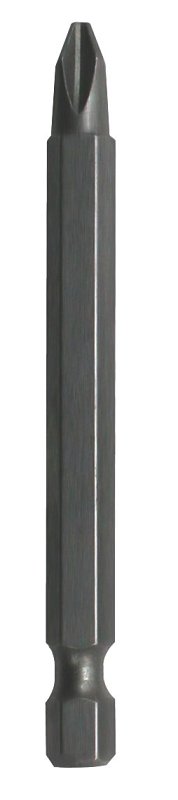 Task T68032 Screwdriver Bit, #2 Drive, Phillips Drive, 2 in L, S2 Steel