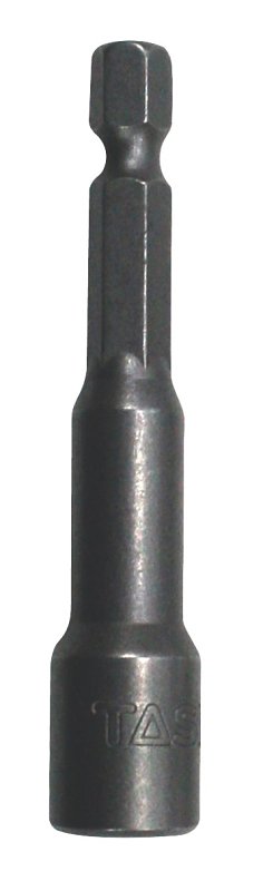 Task T68072 Magnetic Nutsetter, 5/16 in Drive, Hex Drive, 2-9/16 in L, S2 Steel