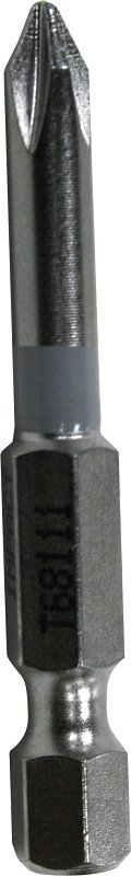 Task T68111 Impact Driver Bit, #1 Drive, Phillips Drive, 2 in L, Steel