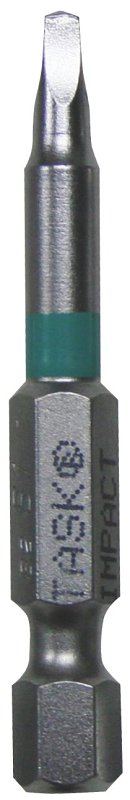 Task T68241 Impact Driver Bit, #1 Drive, Robertson Drive, 2 in L, S2 Steel